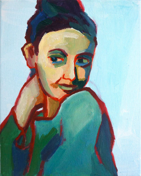 ulrikebahl-malerei-Portrait-Frau
